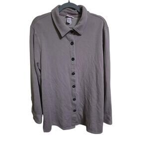 Women's Victoria’s Secret Modal Blend Button-Up Shirt – Size L